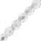 Czech Fire polished faceted glass beads 4mm Crystal